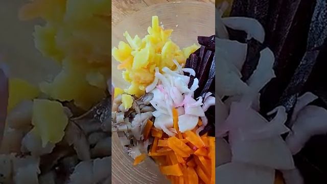 #Вкусный салат из селёдочки
