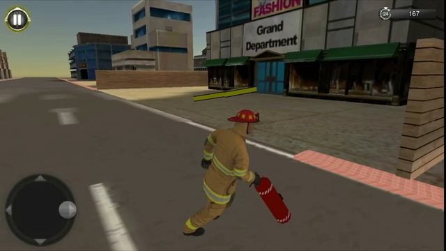 NY City FireFighter Simulator - Rescue Heroes Level 8 - Android iOS Gameplay смотреть онлайн