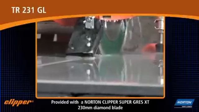 Norton Clipper - TR 231 GL Rail Tile Saw смотреть онлайн