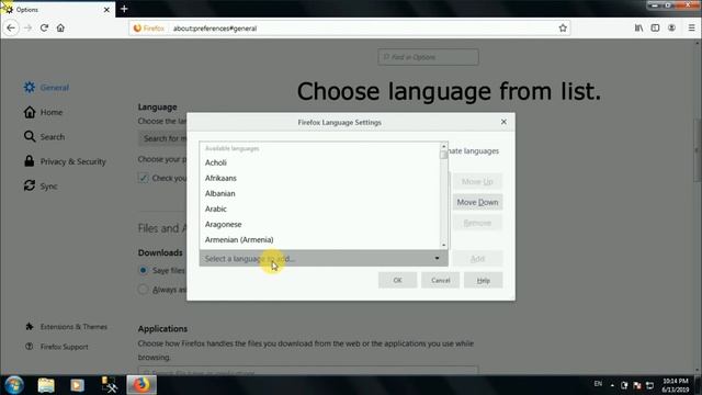 How to change language of Mozilla Firefox browser ? смотреть онлайн