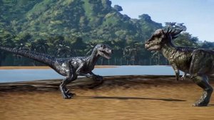 Life of Blue the Velociraptor - Jurassic World Evolution.