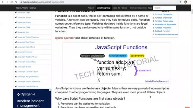 JavaScript Functions | JS Function declaration and expressions