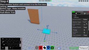 How to Make an Animated Door (Roblox Obby Creator)