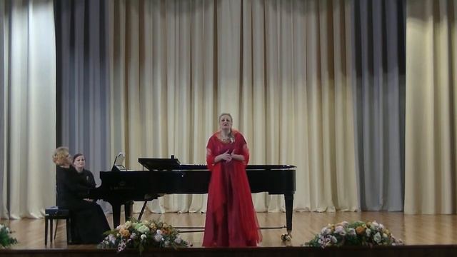 П Чайковский Д Ратгауз Ночь исполняет Ариадна Гусева меццо-сопрано концертмейстер Нелли Леван смотреть онлайн