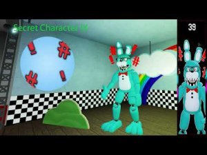 Fredbear's Mega Roleplay Roblox как получить Badge Secret Character IX 39