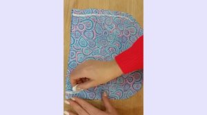 Подготовка валяной сумочки к пришиванию фермуара. Часть 3. Шьём подкладку.