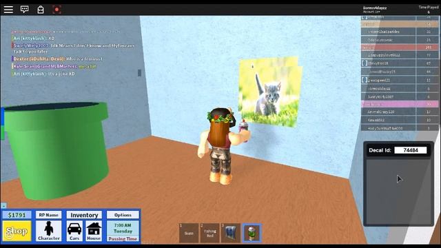 ROBLOX SPRAY CAN CODES 2017!!! / Super kawaii spray codes! смотреть онлайн