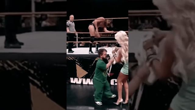 Hornswoggle proposed to Divas Maryse Ouellet (gone wild)