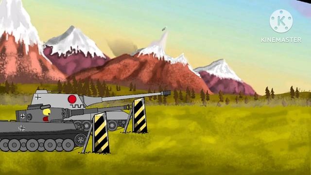 Карл 44 против КВ 44 |мультики про танки| рисуем мультфильмы 2| смотреть онлайн