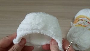 МК "Кукла Дашутка" крючком//Меховая шапка.