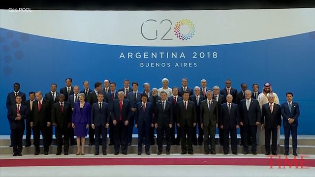 World Leaders Take A Group Photo At The G-20 Summit | TIME смотреть онлайн