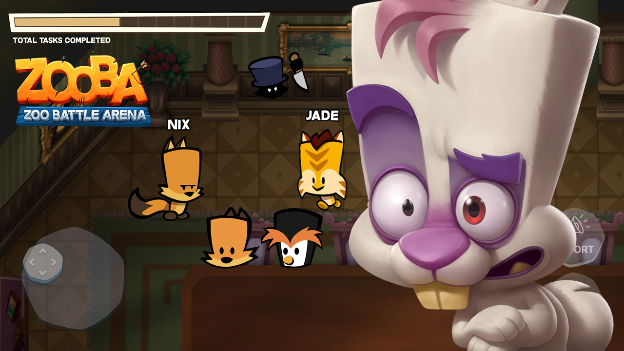 Zooba, зуба тактика по игре Suspect Mystery Mansion в Play Store дата Zooba скачать новую игру
