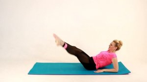 Как быстро убрать живот и бока. Комплекс с резинкой. 09