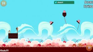 Angry Birds - Birdday Party Cake 6 - Level 4 Walkthrough (3 Stars)