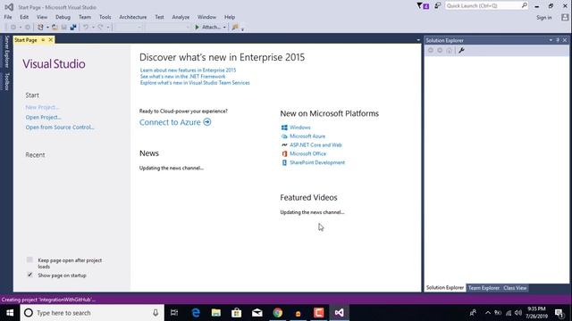 ✔️ Integrate GitHub With Visual Studio 2015 - Hindi/Urdu смотреть онлайн