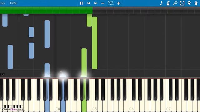 Scorpions - Wind of Change - 🎹 Piano Tutorial 💖 (Synthesia) смотреть онлайн