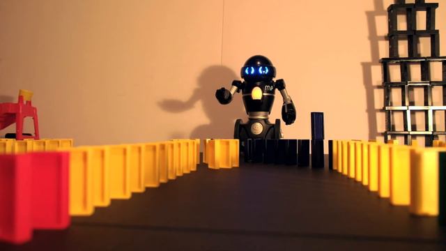 The Ultimate Dominoes Challenge with MiP the Robot