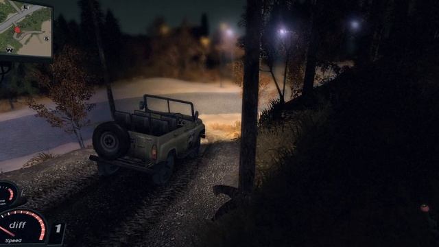 испытание уаза и volkswagen SpinTires смотреть онлайн