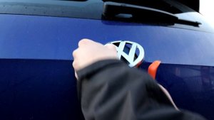 VW Golf MK7 Front and Rear badges replacement. How to replace the badges. Link in the description