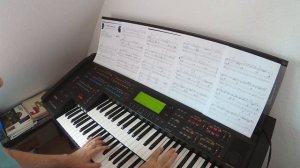 Yamaha Electone EL 900 "Shakatak Night Birds" by William Sharpe and Roger Odell