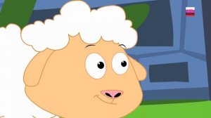 Мэри был барашек | потешки для детей | шаржа для детей