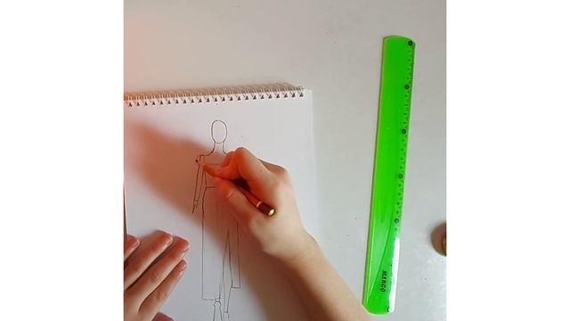 How to draw "FASHION ILLUSTRATION DRESS ?"/Как нарисовать необычный рисунок "ОДЕЖДЫ"? смотреть онлайн