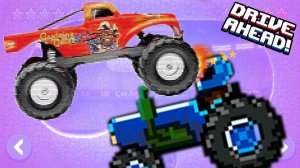 Веселое видео про машинки где задача игры разбить голову противнику - drive ahead