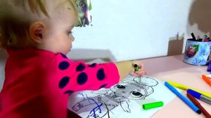 3 МАРКЕРА челлендж Кто круче Маргарита или Лера?