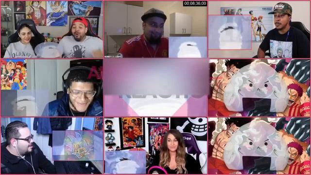 Katakuri Defeats Gear Fourth Snakeman Luffy Reaction Mashup One Piece