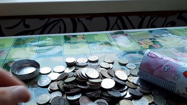 Копилка полная денег! НАКОНЕЦ-ТО! сколько накопил?