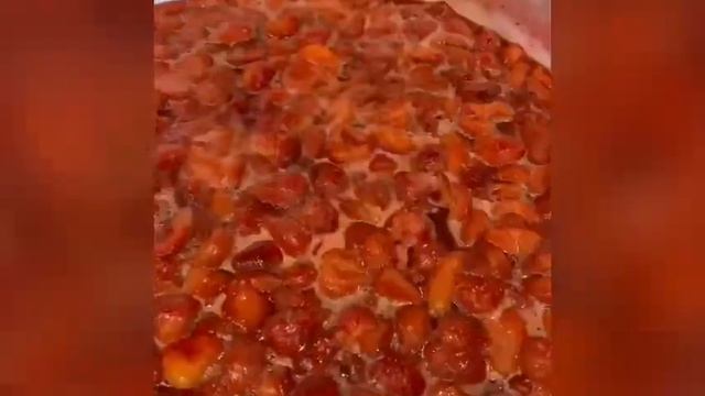 Рецепт клубничного варенья, вкусно! #заготовкиназиму