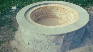 Уличный очаг из старого шамотного кирпича своими руками.Даховская.Адыгея.