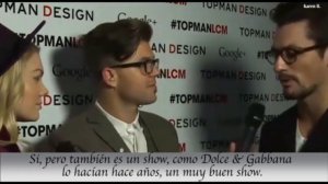 David Gandy - Topman Show Hangout LC-M (06/01/2014) Subtítulos en Español