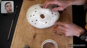 Как зделать хоккейную маску Джейсона|Lегко!!