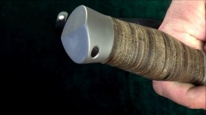 Нож Гюрза (сталь 70Х16МФС), кожа