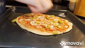 Пп пицца . Результат просто объедение ? Рецепт 5ти минутка