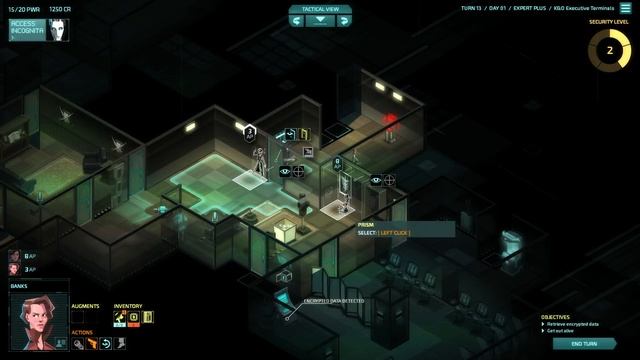 Invisible, Inc. Прохождение 2. (Expert Plus, Iron man). Часть 1 смотреть онлайн