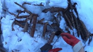 Сапёрная лопата из старой штыковой. Замена мачете и топора.