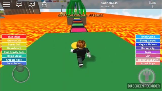ROBLOX EP:2 the floor is lava PARKOUR смотреть онлайн
