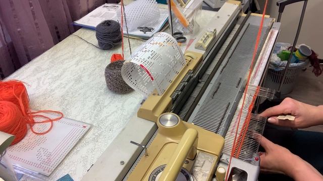 Вязание на машине мк смотреть онлайн