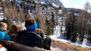 Rifugio LA CRUSC: FACILE escursione in VAL BADIA