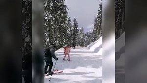 Обучение горным лыжам