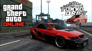 Тюнинг машины  Karin  Sultan В Mitsubishi Lancer Форсаж Токийский Дрифт  в GTA ONLINE ( @Yakioto )