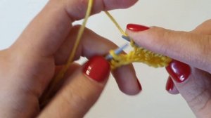 Узор спицами Легкие складочки/ Уроки вязания/ Мастер-класс