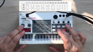 Режим Song на Korg Volca Sample | Розыгрыш стикеров | LE-NA