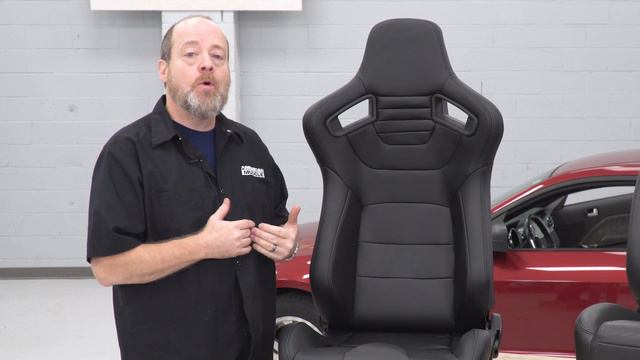 1979-2021 Mustang SpeedForm Racing Seats; Black Carbon Fiber Vinyl Review & Install смотреть онлайн