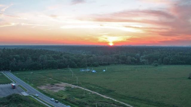 Заход солнца в Москве смотреть онлайн