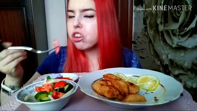 ЧЕБУПЕЛИ,САЛАТИК МУКБАНГ/mukbang горячая штучка смотреть онлайн