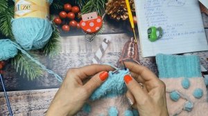 Носочки из Ализе Софти. МК