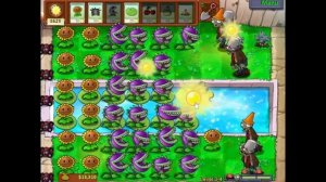 PvZ Hard Mode без газонокосилок: Бассейн